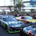 NASCAR Championship Driver's Burnout On Vegas Strip - Las Vegas